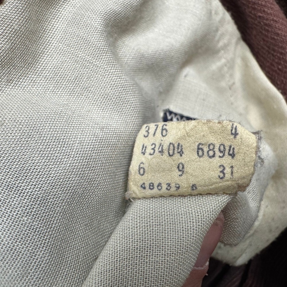 Vintage 1979 Levi's For Men Corduroy Pants Brown San Francisco 1850 Patch 34x30 - Picture 15 of 15